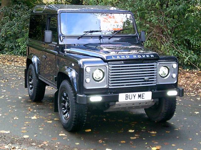 Land Rover Defender 90 2.4 County Station Wagon TDCi Four Wheel Drive Diesel Black