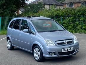 VAUXHALL MERIVA 2008 (08) at Penwortham Garage Preston