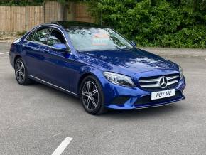MERCEDES-BENZ C CLASS 2019 (68) at Penwortham Garage Preston
