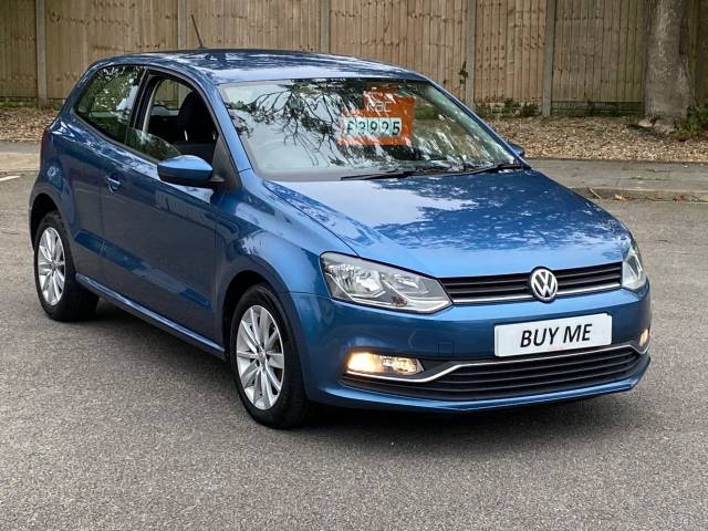Volkswagen Polo 1.4 TDI SE 3dr Hatchback Diesel Blue