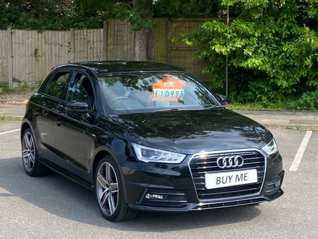Audi A1 1.6 TDI S Line Nav 5dr Hatchback Diesel Black