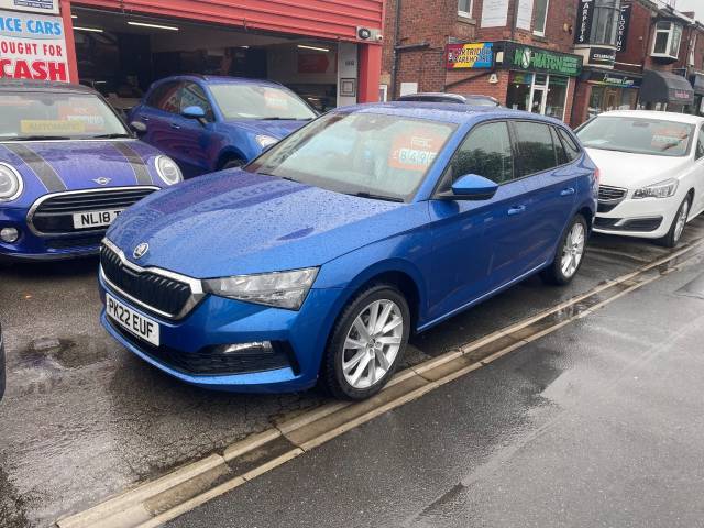 Skoda Scala 1.0 TSI 95 SE L 5dr Hatchback Petrol Blue